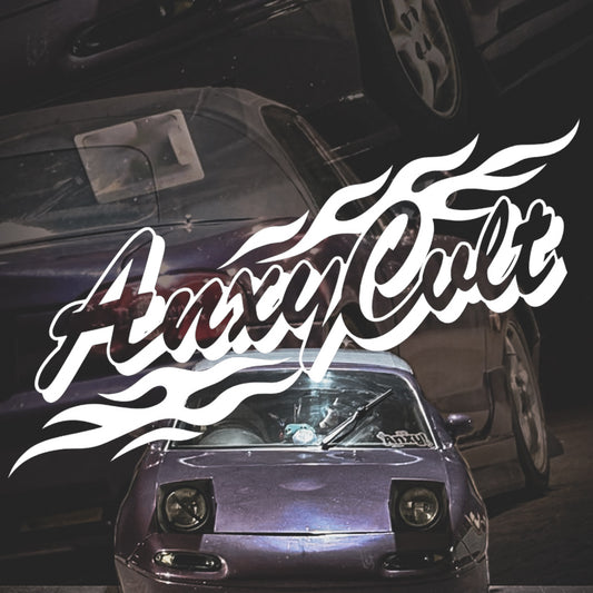 Flame AnxyCvlt Sticker